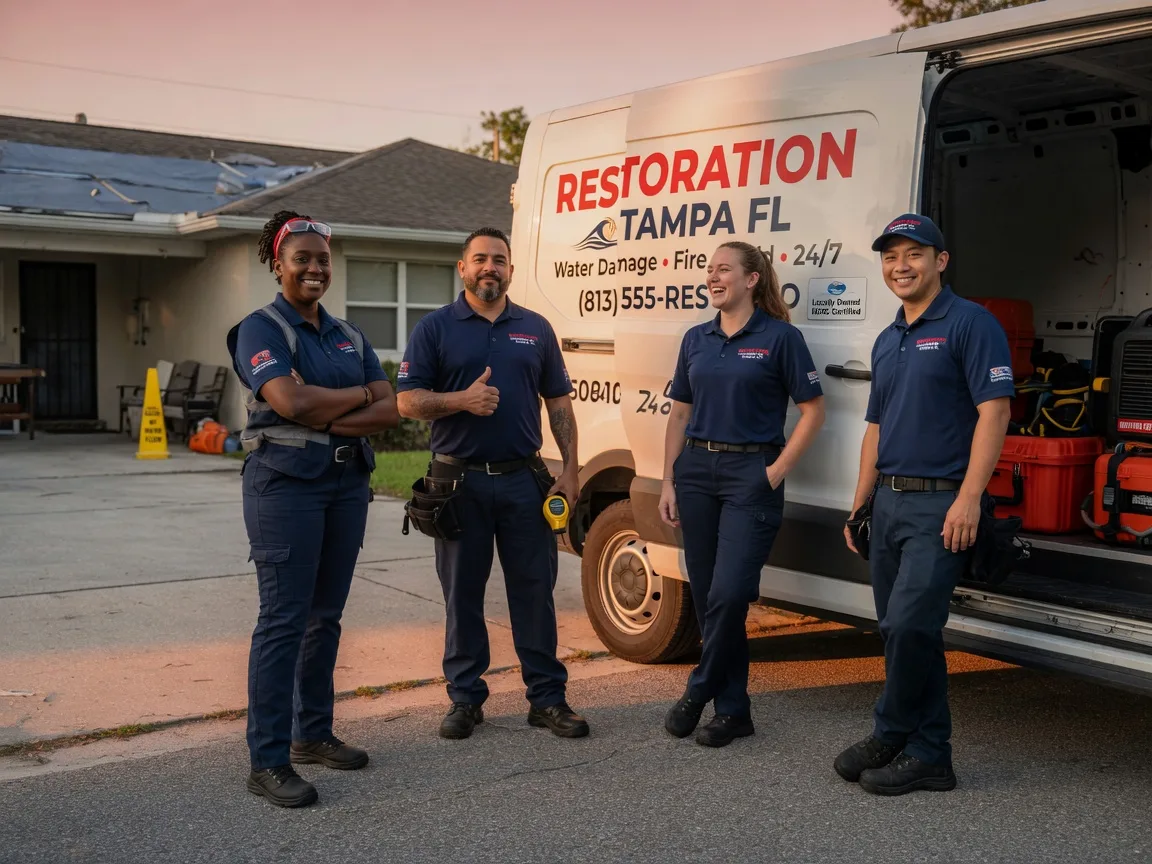 Water Damage Restoration company in Rossburg, OH